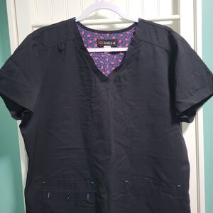 Koi Black Women's Top